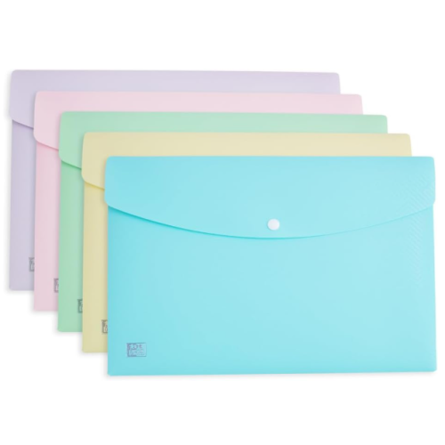 34372-SOBRE BROCHE URBAN TP A4 - SURTIDO PASTEL OXFORD 400187613