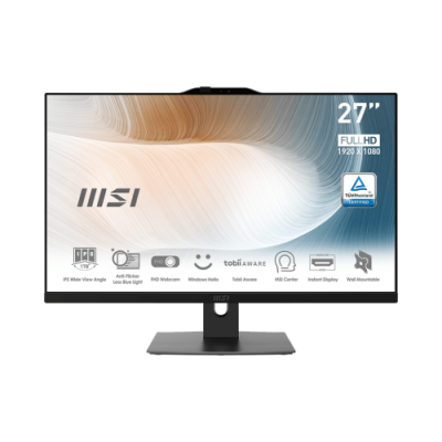 MSI Modern AM272P 12M 406EU Intel Core i7 686 cm 27 1920 x 1080 Pixeles 16 GB DDR4 SDRAM 512 GB SSD PC todo en uno Windows 11 P