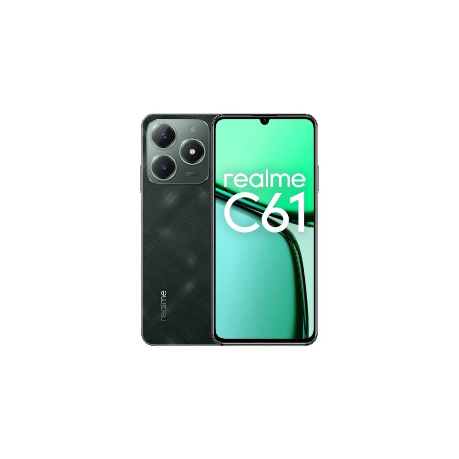 34497-realme C61 17,1 cm (6.74") SIM doble Android 14 4G USB Tipo C 6 GB 256 GB 5000 mAh Verde