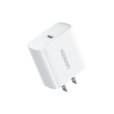 34547-Ugreen 60450 cargador de dispositivo movil Universal Blanco Corriente alterna Carga rapida Interior