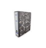 34644-ARCHIVADOR JASPEADO A-Z FOLIO CON RADO NEGRO ANCOR 002089