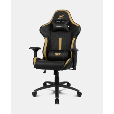34658-DRIFT DR350 Butaca para jugar Asiento acolchado Oro, Negro
