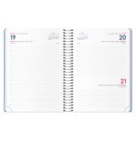 34676-AGENDA 2026 MEMPHIS ESPIRAL DIA PAGINA 15 X 21 CM. MODELO AZUL DOHE 12746 - 26
