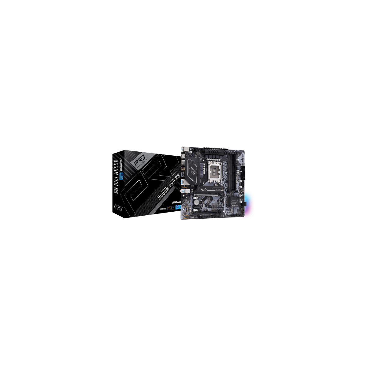 Asrock B660M Pro RS Intel B660 LGA 1700 micro ATX