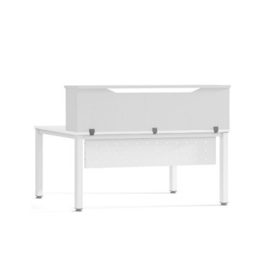 MODULO RECEPCION ALTILLO 140CM BLANCO BLANCO MEDIDAS 140X40X30CM MESA NO INCLUIDA EN EL PRECIO SE COMPRA APARTE ROCADA 5014AW04