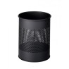 3487-PAPELERA METALICA DE 15L PERFORADA COLOR NEGRO DURABLE 3310-01