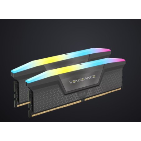 34906-MEMORIA CORSAIR DDR5 32GB 2X16GB PC6000 VENGEANCE RGB CMG32GX5M2E6000Z36