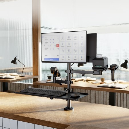 34996-TOOQ SOPORTE MESA TPV/IMPRESORA/PANTALLAS/TERMINAL/TECL