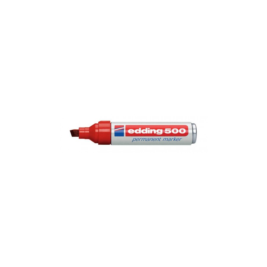 3505-MARCADOR PERMANENTE PUNTA BISELADA 2-7MM 500 ROJO EDDING 500-02 3505-MARCADOR PERMANENTE PUNTA BISELADA 2-7MM 500 ROJO EDDING 500-02