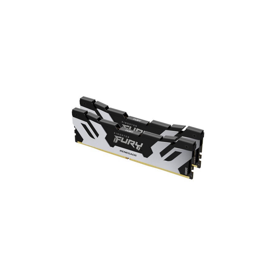 35099-MEMORIA KINGSTON 48GB 8400MT/S DDR5 CL40 CUDIMM (KIT OF 2) FURY RENEGADE SILVER XMP - KF584CU40RSK2-48