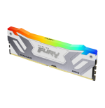 35110-MEMORIA KINGSTON 24GB 8400MT/S DDR5 CL40 CUDIMM FURY RENEGADE RGB WHITE XMP - KF584CU40RWA-24