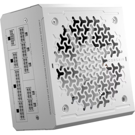 35136-FUENTE ALIMENT. CORSAIR RM1000E (2025) 80+ GOLD FULL MODULAR ATX 3.0 1000 WATT BLANCO CP-9020294-EU