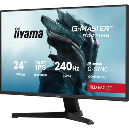 35144-MONITOR IIYAMA 24 PULGADAS RESOLUCION FULL HD (1920X1080), PANEL IPS, 0,8 MS (MPRT), 165 HZ, BRILLO 250, CONTRASTE