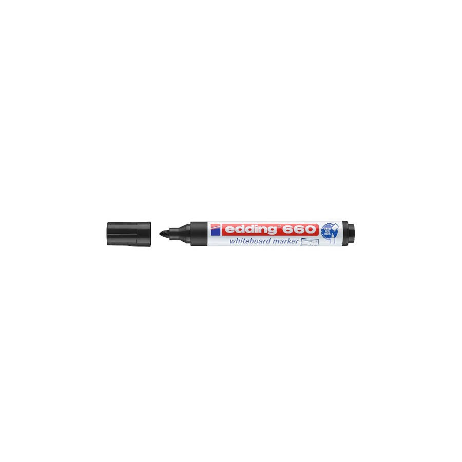 3515-MARCADOR PIZARRA BLANCA 660 1,5-3MM NEGRO EDDING 660-01