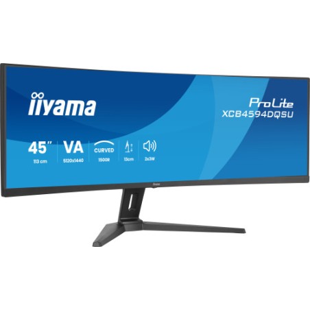 35159-MONITOR IIYAMA PANTALLA CURVA PARA PC 113 CM (45") 5120 X 1440 PIXELES DUAL QHD LED PANEL VA USB-C HDMI DISPLAYPOR