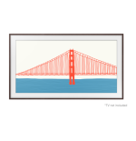 35210-MARCO TV SAMSUNG 43" MONTURA, MARRON, PLASTICO, 109,2 CM