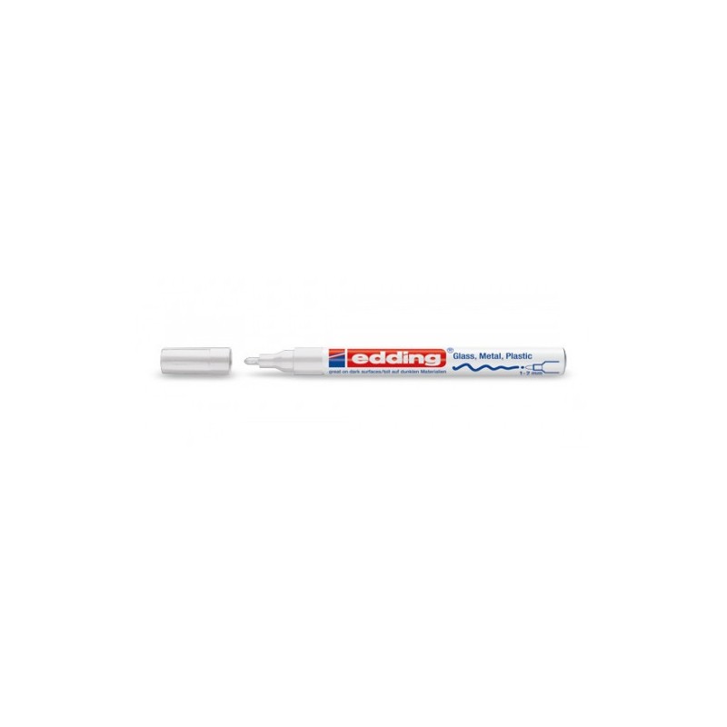 3532-MARCADOR PERMANENTE 1-2MM 751 BLANCO EDDING 751-049 3532-MARCADOR PERMANENTE 1-2MM 751 BLANCO EDDING 751-049