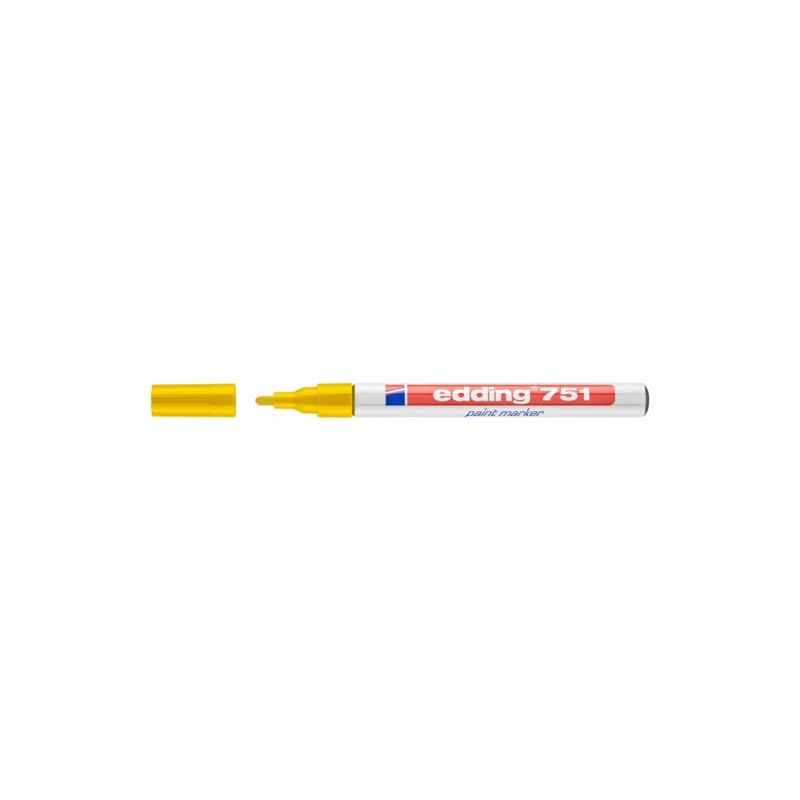 3533-MARCADOR PERMANENTE 1-2MM 751 AMARILLO EDDING 751-05 3533-MARCADOR PERMANENTE 1-2MM 751 AMARILLO EDDING 751-05