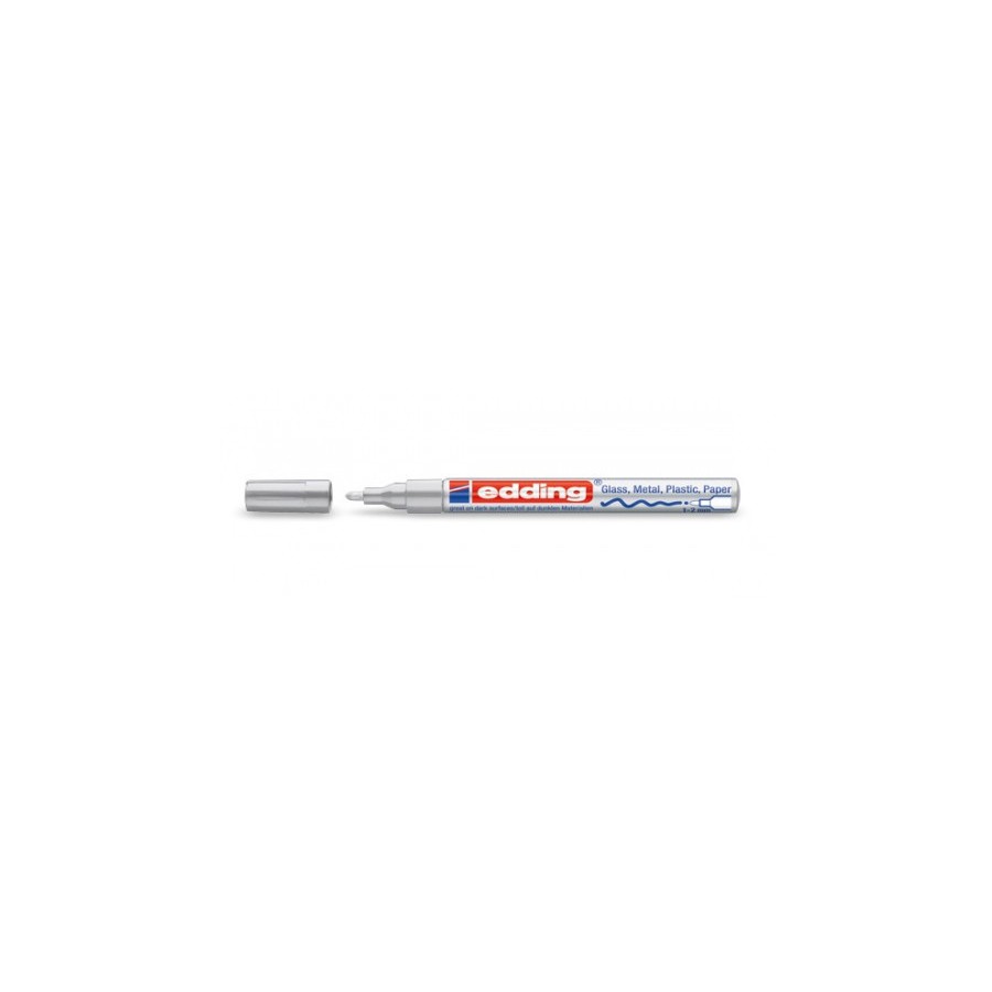 3536-MARCADOR PERMANENTE 1-2MM 751 PLATA EDDING 751-54 3536-MARCADOR PERMANENTE 1-2MM 751 PLATA EDDING 751-54