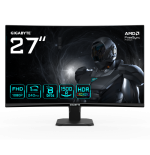 35563-MONITOR GIGABYTE 27" GS27FC2,CURVO,VA 1500R,1920X1080 (FHD),0.31PP,3000:1,1MS,240HZ,2HDMI+1DP