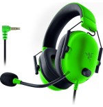 35588-Razer BlackShark V2 X Auriculares Alambrico Diadema Juego Verde, Negro
