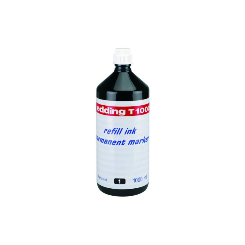 3576-FRASCO TINTA T 1000 PARA RELLENAR 1000ML NEGRO EDDING T1000-01 3576-FRASCO TINTA T 1000 PARA RELLENAR 1000ML NEGRO EDDING T1000-01