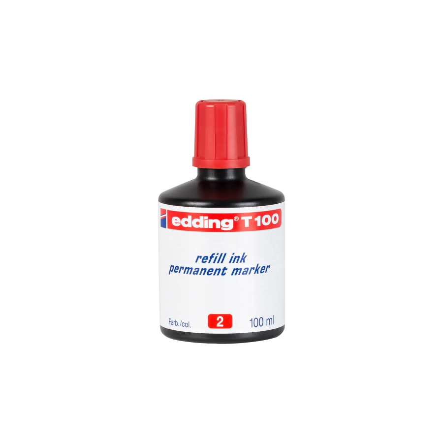 3579-Edding T-100 cartucho de tinta 1 pieza(s) Original Rojo 3579-Edding T-100 cartucho de tinta 1 pieza(s) Original Rojo