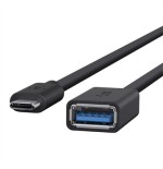 35812-Belkin F2CU036btBLK cable USB USB 3.2 Gen 1 (3.1 Gen 1) USB C USB A Negro