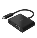 35846-Belkin AVC001BTBK base para portatil y replicador de puertos USB 3.2 Gen 1 (3.1 Gen 1) Type-C Negro