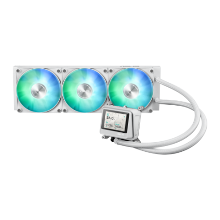 35953-SISTEMA DE REFRIGERACION LIQUIDA ASUS PARA CPU MAX GAMING LC 360 ARGB LCD WHITE (WHITE BOX)