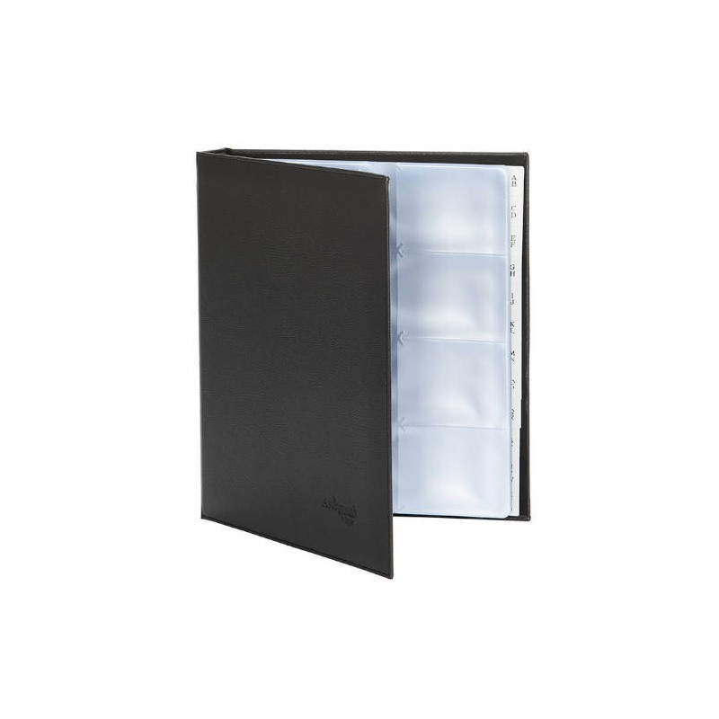 3620-TARJETERO AUTOGRAPH TAMANO FOLIO PARA 320 TARJETAS EN COLOR NEGRO PARDO 617501 3620-TARJETERO AUTOGRAPH TAMANO FOLIO PARA 320 TARJETAS EN COLOR NEGRO PARDO 617501