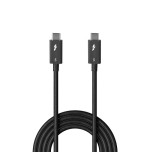 36248-Lindy 31130 cable Thunderbolt 1 m 80 Gbit/s Negro