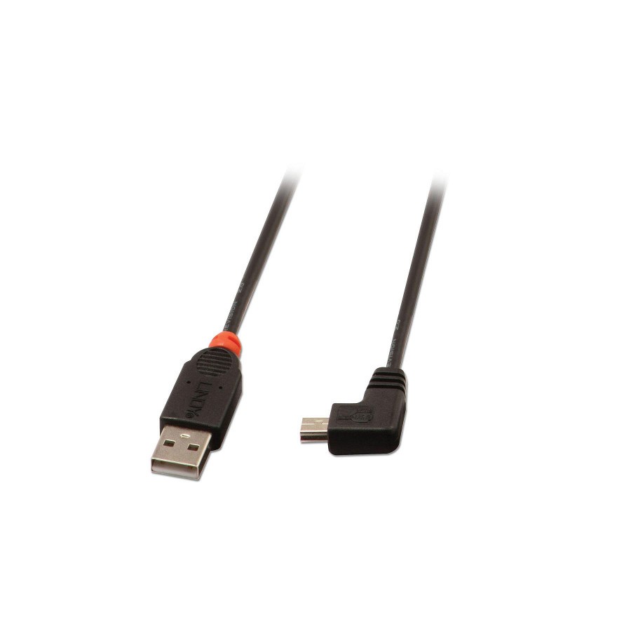 36268-Lindy 31972 cable USB USB 2.0 2 m USB A Mini-USB B Negro