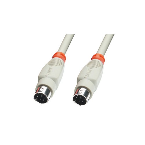 36305-Lindy PS/2 1.0m cable ps/2 1 m Gris