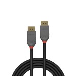 36390-Lindy 36481 cable DisplayPort 1 m Negro, Gris