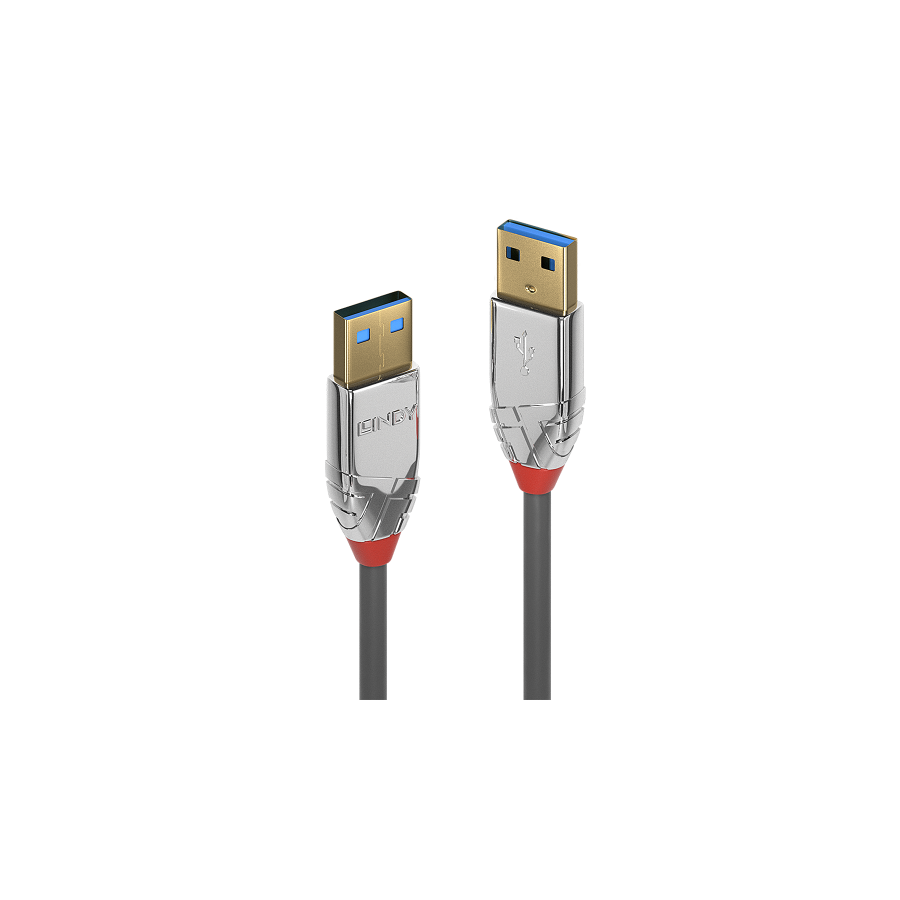 36439-Lindy 36627 cable USB USB 3.2 Gen 1 (3.1 Gen 1) 2 m USB A Gris