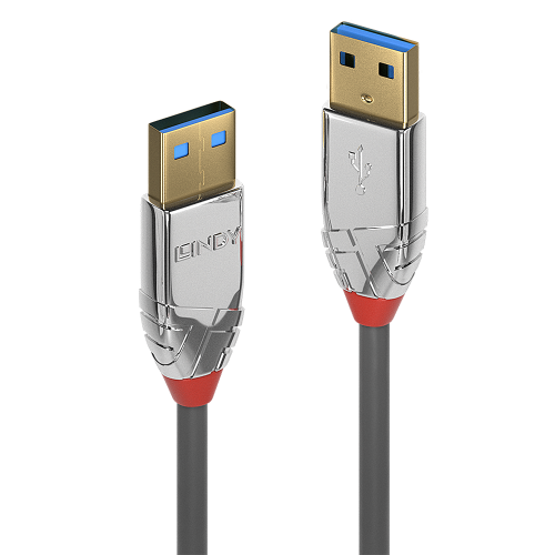 36441-Lindy 36628 cable USB USB 3.2 Gen 1 (3.1 Gen 1) 3 m USB A Gris