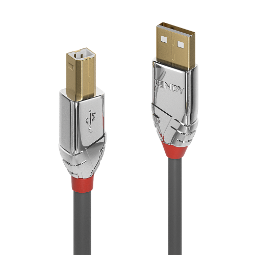 36467-Lindy 36645 cable USB USB 2.0 7,5 m USB A USB B Gris