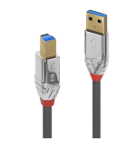 36487-Lindy 36664 cable USB USB 3.2 Gen 1 (3.1 Gen 1) 5 m USB A USB B Gris