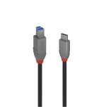 36493-Lindy 36667 cable USB USB 3.2 Gen 1 (3.1 Gen 1) 2 m USB C USB B Negro