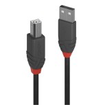 36501-Lindy 36672 cable USB USB 2.0 1 m USB A USB B Negro