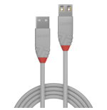 36558-Lindy 36715 cable USB USB 2.0 5 m USB A Gris