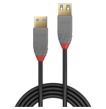 36604-Lindy 36760 cable USB USB 3.2 Gen 1 (3.1 Gen 1) 0,5 m USB A Negro