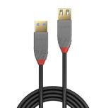 36606-Lindy 36761 cable USB USB 3.2 Gen 1 (3.1 Gen 1) 1 m USB A Negro