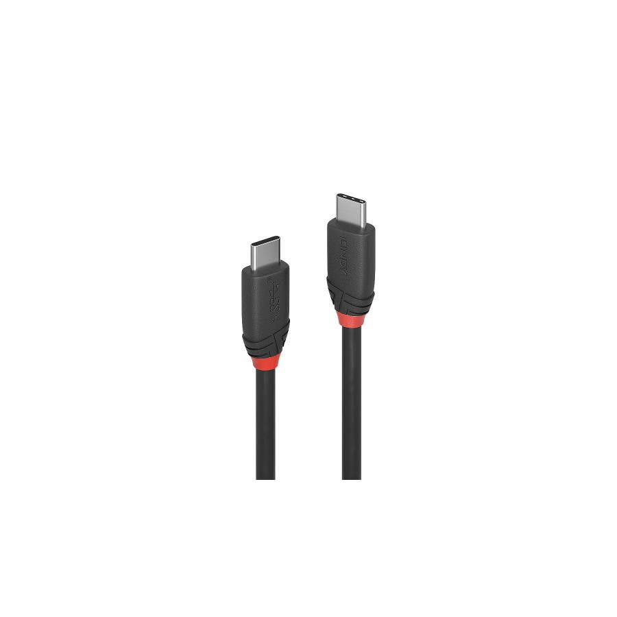 36665-Lindy 36907 cable USB USB 3.2 Gen 1 (3.1 Gen 1) 1,5 m USB C Negro