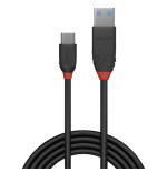 36676-Lindy 36914 cable USB USB 3.2 Gen 1 (3.1 Gen 1) 0,15 m USB C USB A Negro