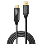 36909-Lindy 40931 adaptador de cable de video 2 m HDMI tipo A (Estandar) DisplayPort Negro
