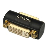 36933-Lindy 41233 cambiador de genero para cable DVI Negro