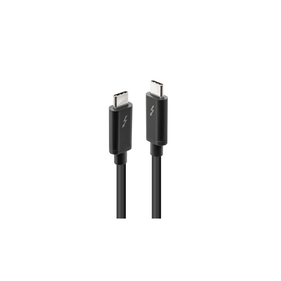 36951-Lindy 41557 cable Thunderbolt 2 m 20 Gbit/s Negro