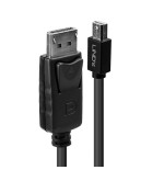 36953-Lindy 41646 cable DisplayPort 2 m Mini DisplayPort Negro